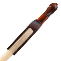 Professional Violin/Fiddle Bow 4/4 Snakewood Baroque Style Frog White Mongolia Horsehair Well Balance