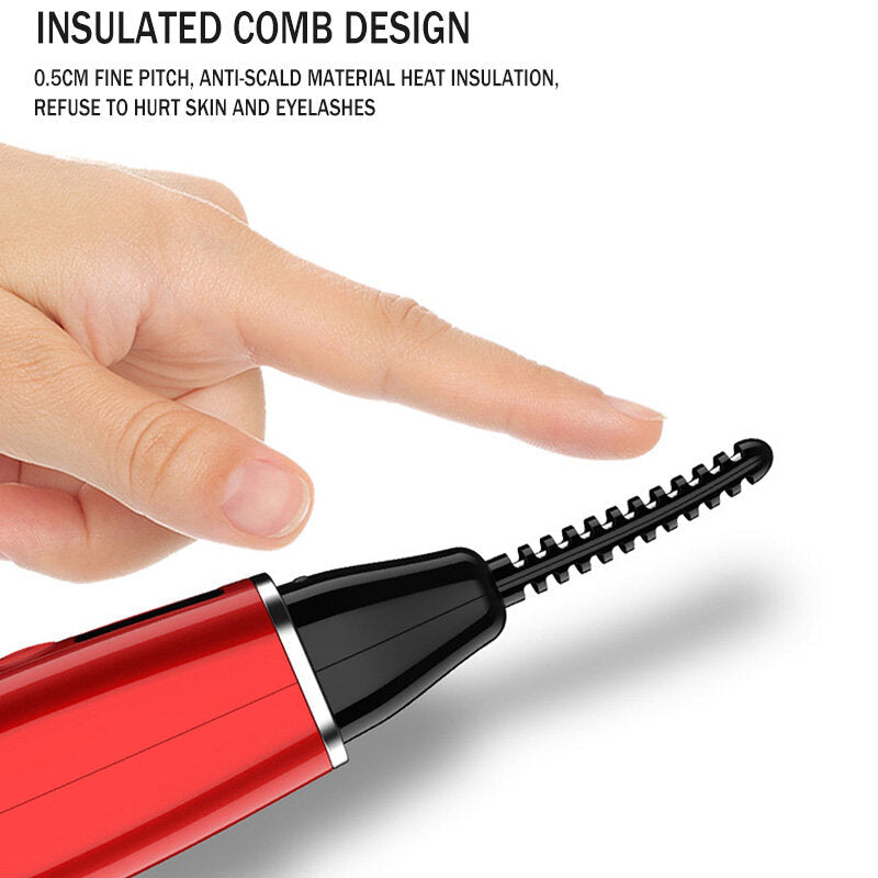 Electric Eyelash Curler Rechargeable Digital Display Long-lasting Shaping Partial Perm Eyelash Curler