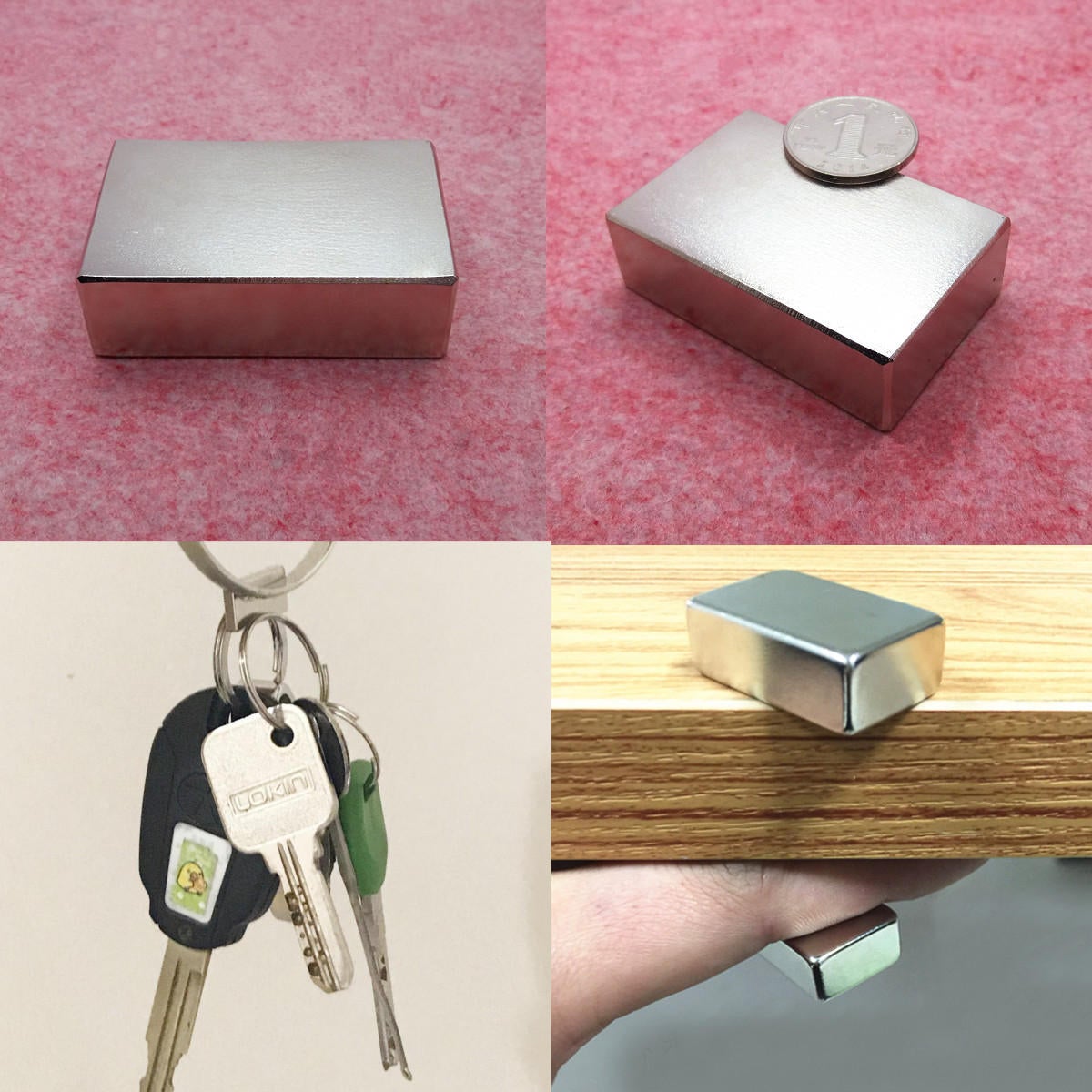 N35 60x40x20mm Strong Block Magnet Rare Earth Neodymium Magnet