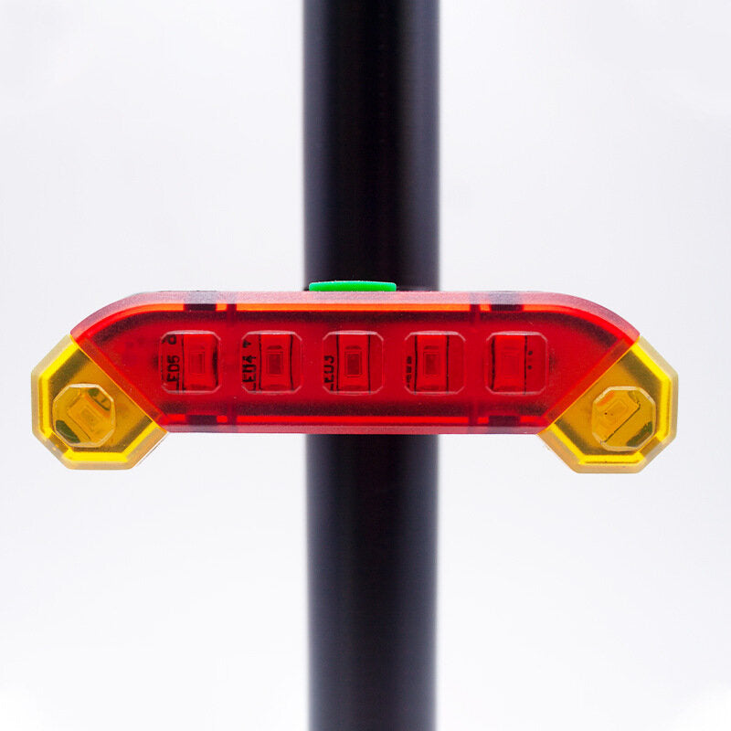 4-Modes 7 LED 400 Lumens Bicycle Rear Light USB Rechargeable Waterproof Cycling Tail Light For MTB Road Bike