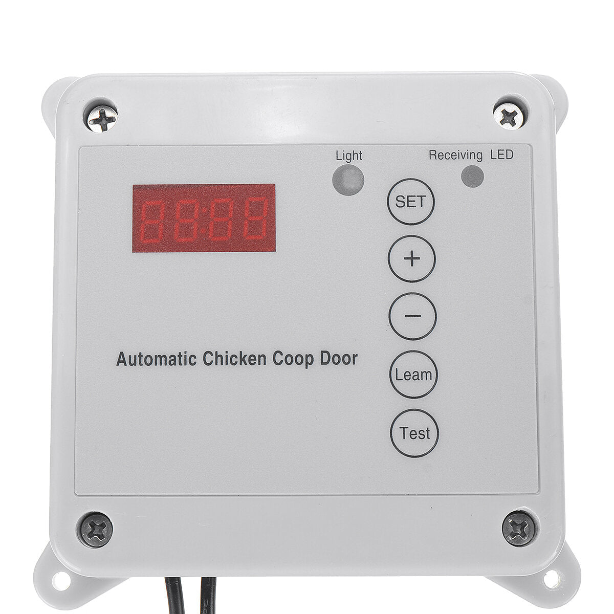 Automatic Chicken Coop Door Opener Light Sensor for Heavy Duty Dual Swing Gates