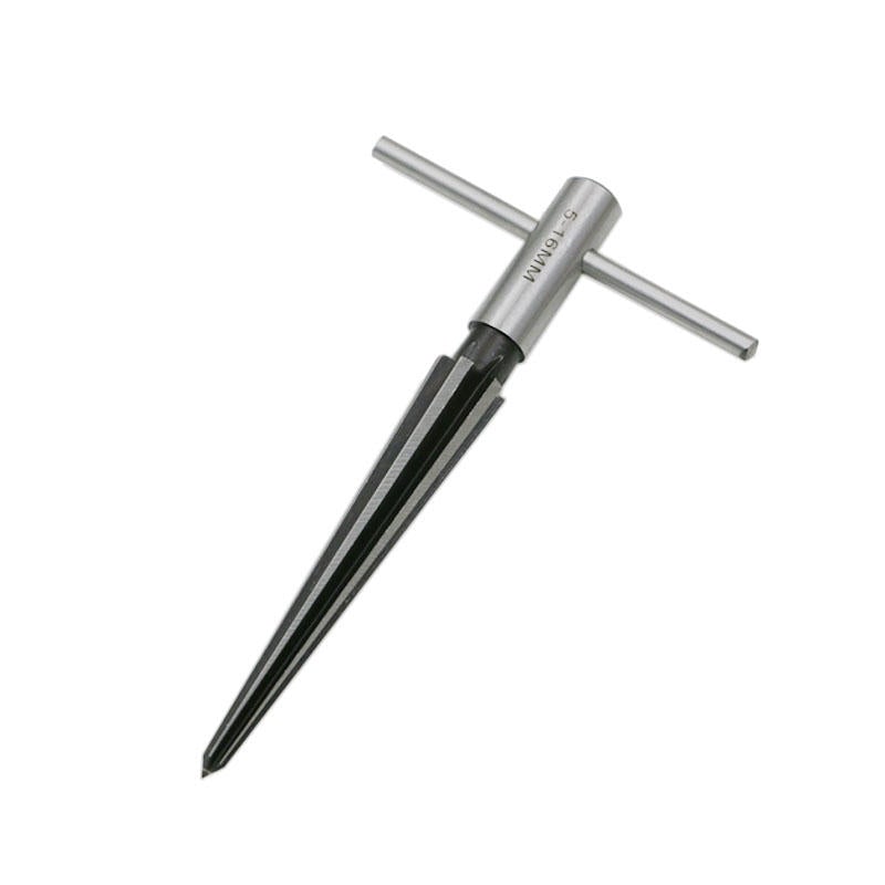 5mm-16mm Bridge Pin Hole Hand Held Reamer T Handle Taper 6 Flutes Reaming Tool