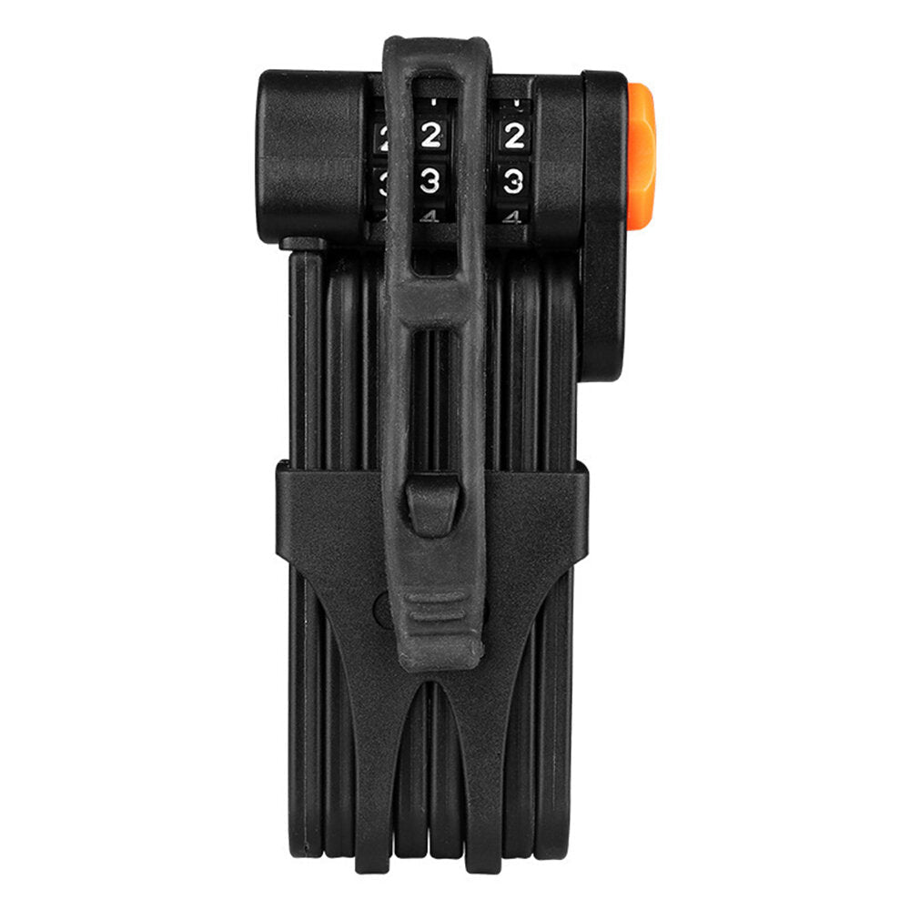 Bicycle Lock Anti-theft Folding Password Lock Aluminium Alloy Lock For E bike Lock Motorcycle Lock Mountain Bike Lock