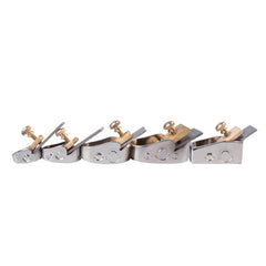 5PCS Handmade Metal Brass Luthier Tool For Viola Plane Tool Violin Maker Copper Plane Silver Color