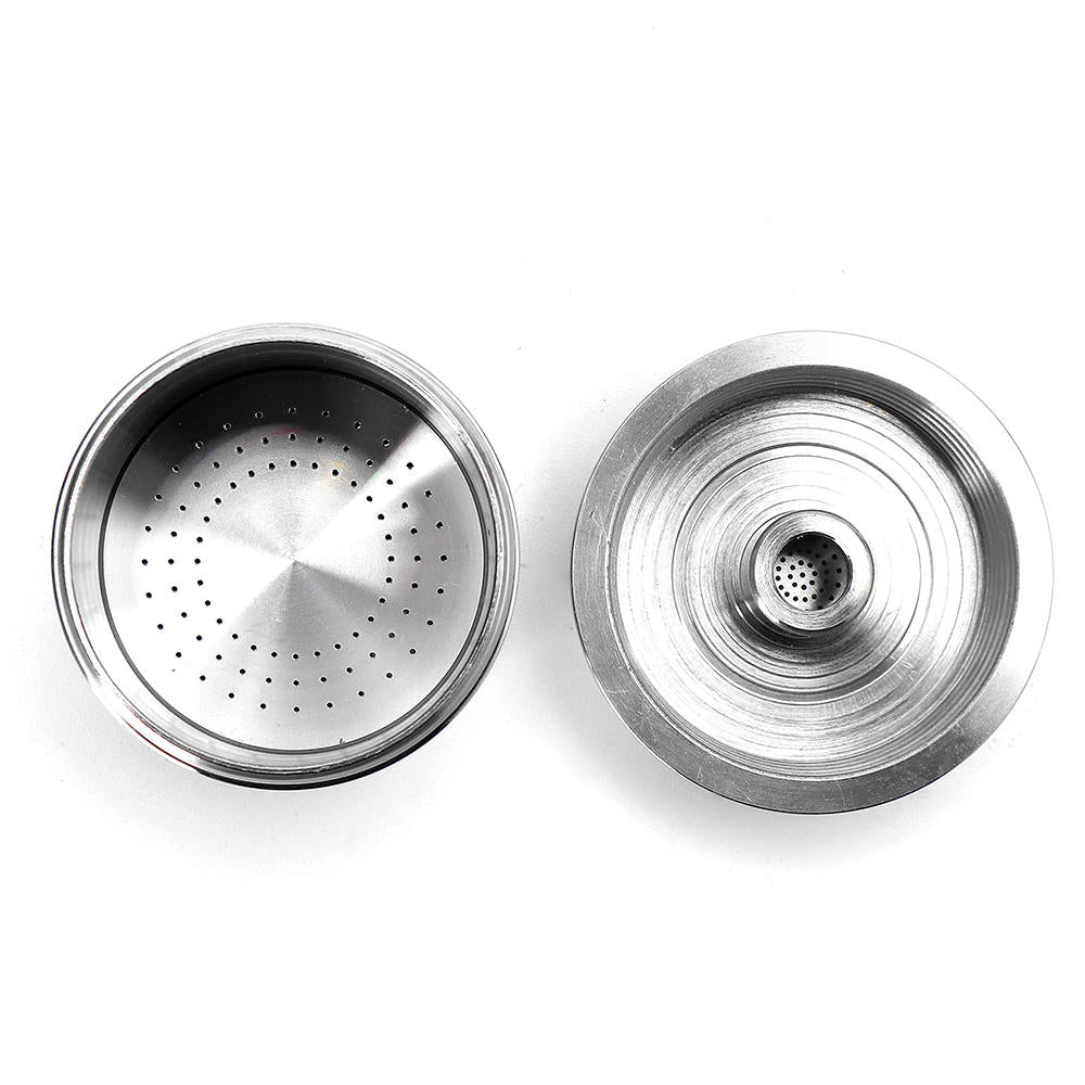 Three Types Stainless Steel Refillable Coffee Capsule Cup Reusable Coffee Pods for illy Coffee Machine