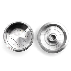 Three Types Stainless Steel Refillable Coffee Capsule Cup Reusable Coffee Pods for illy Coffee Machine