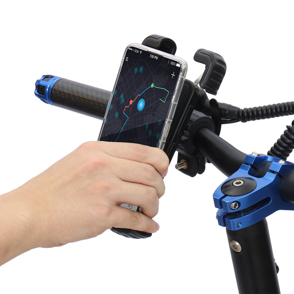 Universal Bike Phone Holder Bicycle Mobile Cellphone Holder Electric Scooter Motorcycle Suporte Shockproof For 4.7"-6.8" Cell Phone