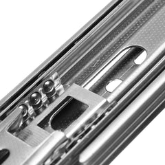 200mm Long 45mm Wide Ball Bearing Slide Rail Cabinet Drawer Runners