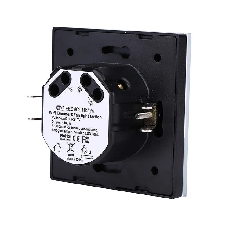 APP WiFi Speed Controller Fan Touch Switch for Mobile Remote Control 110-240V 2.4 GHz