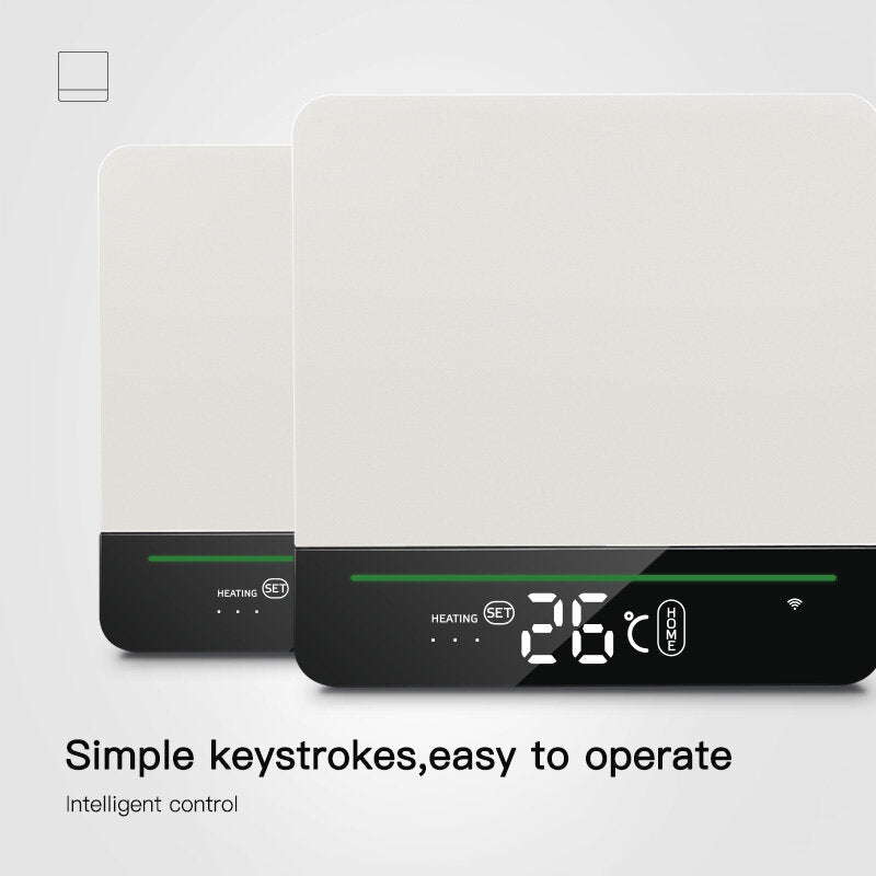 Smart Thermostat All In One Control WiFi Electric Heating Temperature Programmable Controller For Smart Home Works With Alexa Google Home