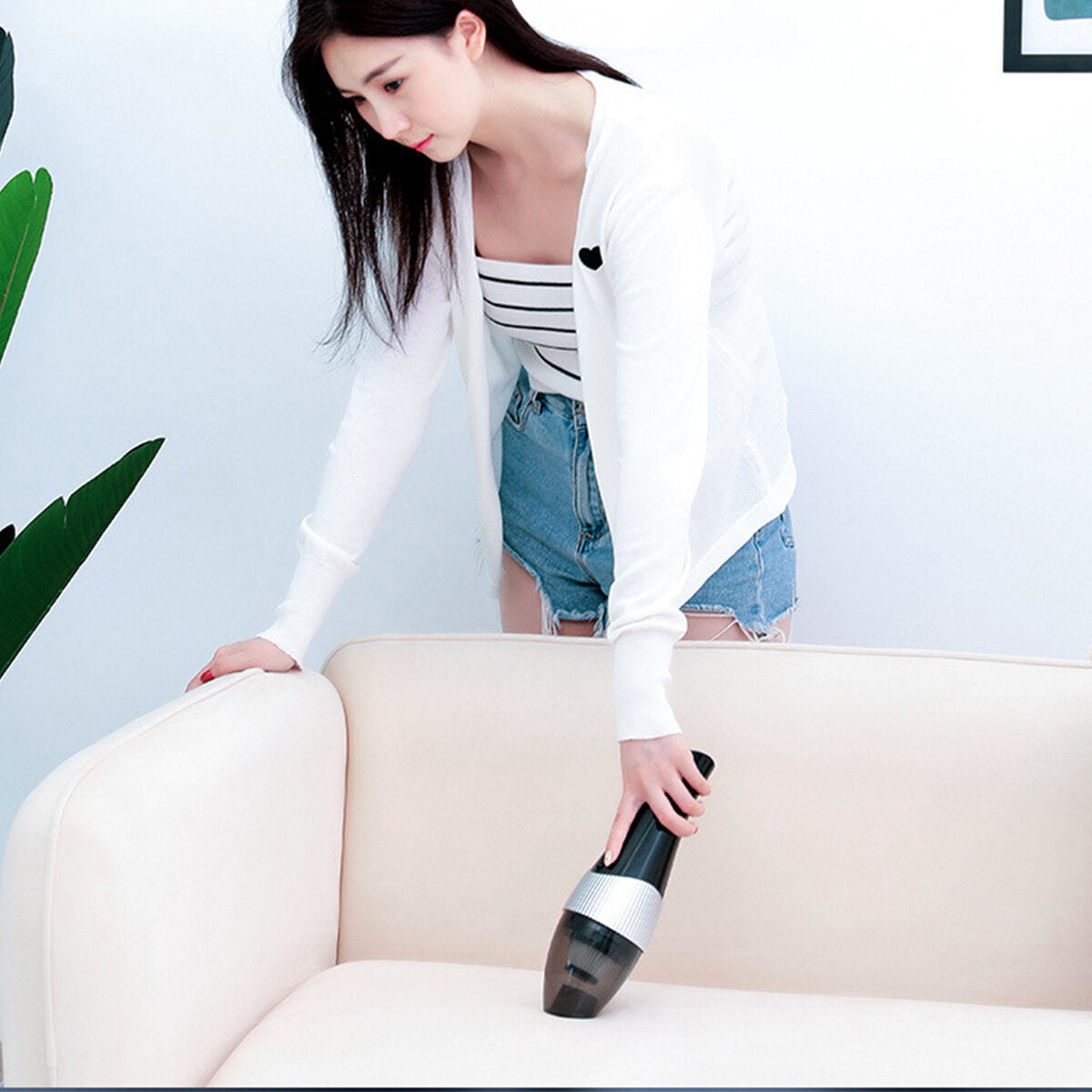 150W 7000Pa 28000rpm Portable Car Vacuum Cleaner Handheld Home Cleaner