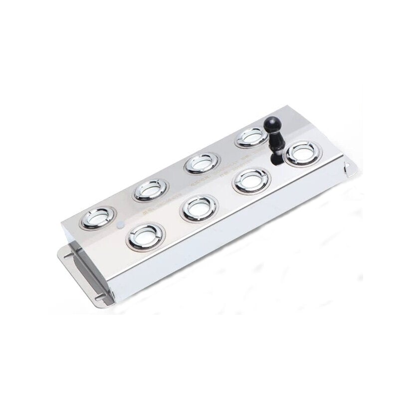 2/4/6/8/10/12 Head Fogger Industrial Humidifier Ultrasonic Mist Maker 1.5M Wire Greenhouse HydroponicsPool Landscape Mist Generator