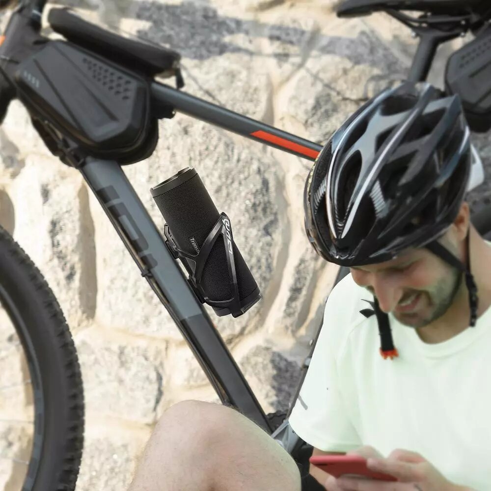 Bluetooth 5.0 30W Speaker NFC Stereo with QCC3021 Chip APP Control IPX7 Waterproof 15H Playtime
