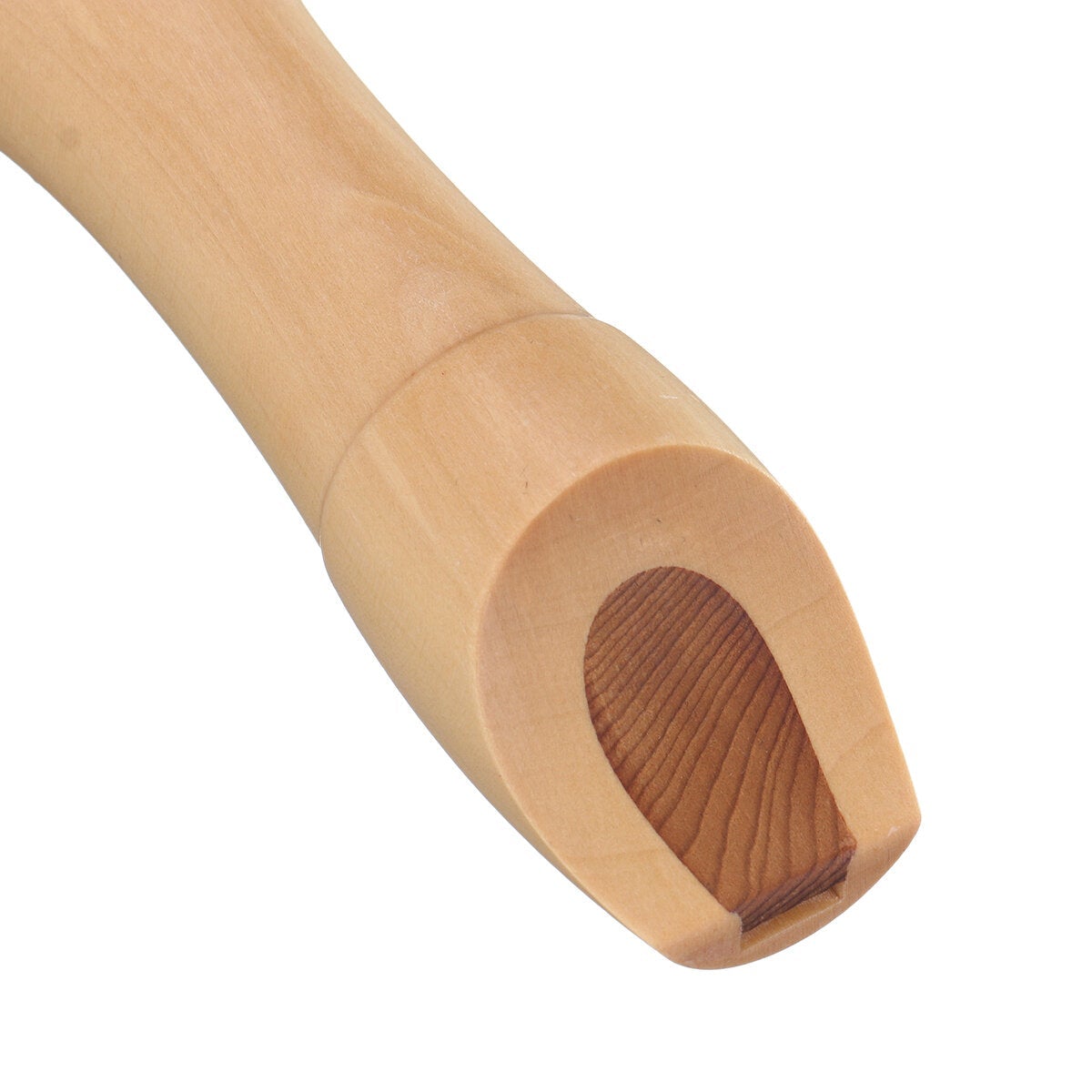 Wood Flute 2 Knots for Maple Clarinet, 8 Holes, Suitable for Children and Beginners with Cleaning Brush / Case / Lanyard
