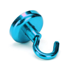 32mm 34KG Magnetic Hook Holder Neodymium Magnet Blue Hook Magnet