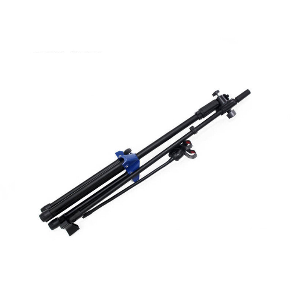 Microphone Stand Holder Boom Arm Height Angle Adjustable with Tripod Base