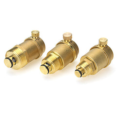 Brass Automatic Air Vent Valve Exhaust Safety Pressure Relief for Water Heater HVAC Pipeline System