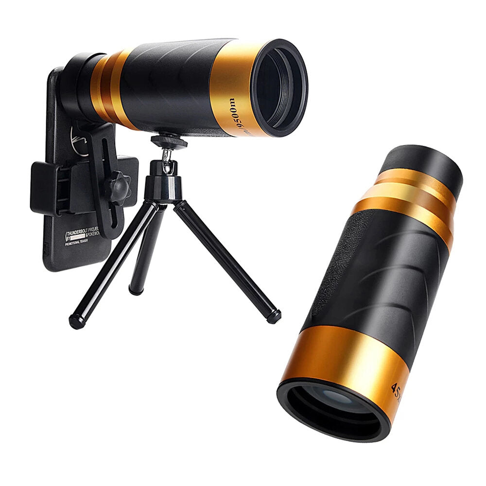 45x60 HD Monocular Telescope Mini Scope Viewing Telescope For Travel Hunting Camping Hiking