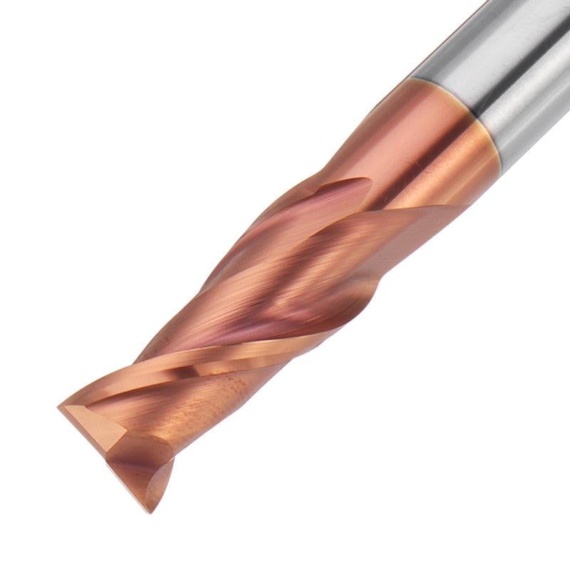 10mm 2 Flutes Tungsten Carbide End Mill Cutter HRC55 AlTiN Coating CNC End Mill Tool