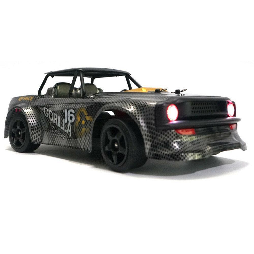RTR Brushless 60km/h Several Battery 2.4G 4WD RC Car LED Light Drift Proportional Vehicles Model