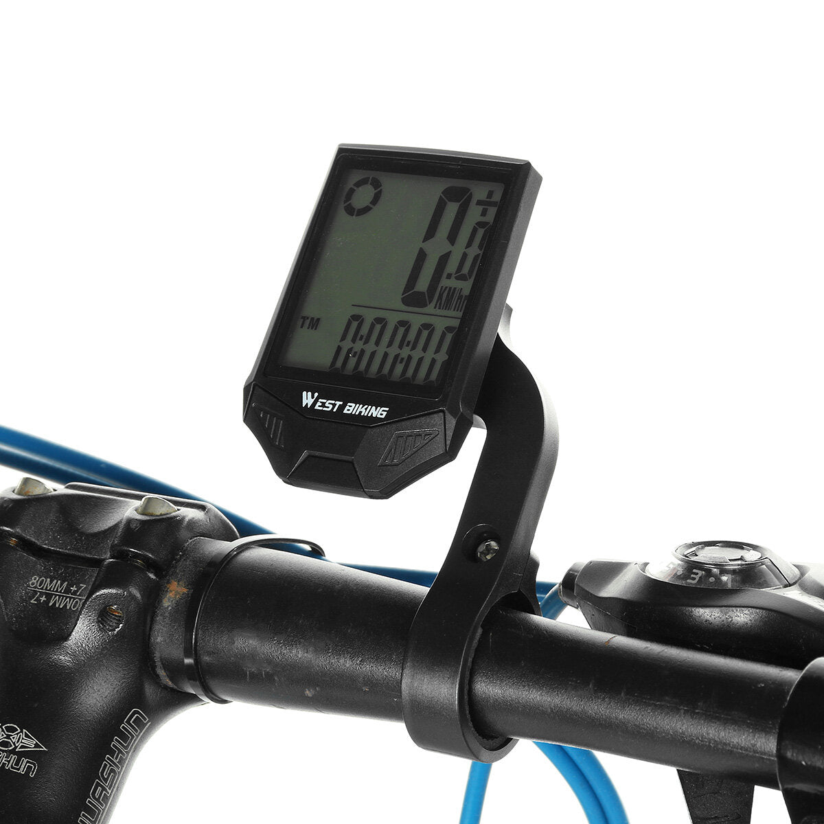 2.36inch Wireless Bike Computer Holder GPS Code Table Shaft Waterproof Bicycle Computer Brackets Outdoor Cycling