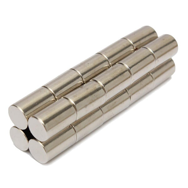 20pcs N50 10mmx15mm Super Strong Round Rare Earth Neodymium Magnets