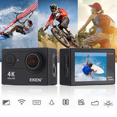 Bike Camera Ultra HD 4K 30fps WiFi 2.0" 170D Waterproof Cam Vedio Outdoor Cycling Sport