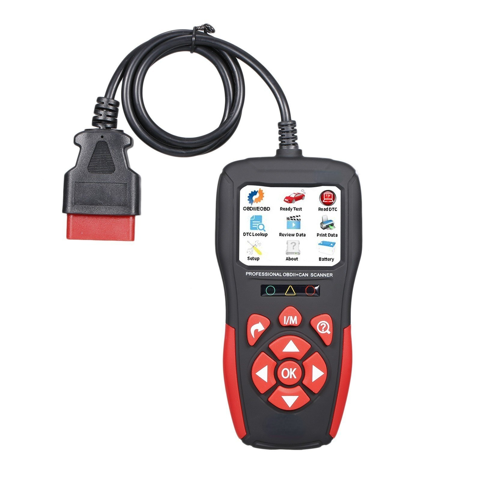 Universal OBDⅡ Fault Code Reader Automotive Diagnostic Tool Car Engine Scanner