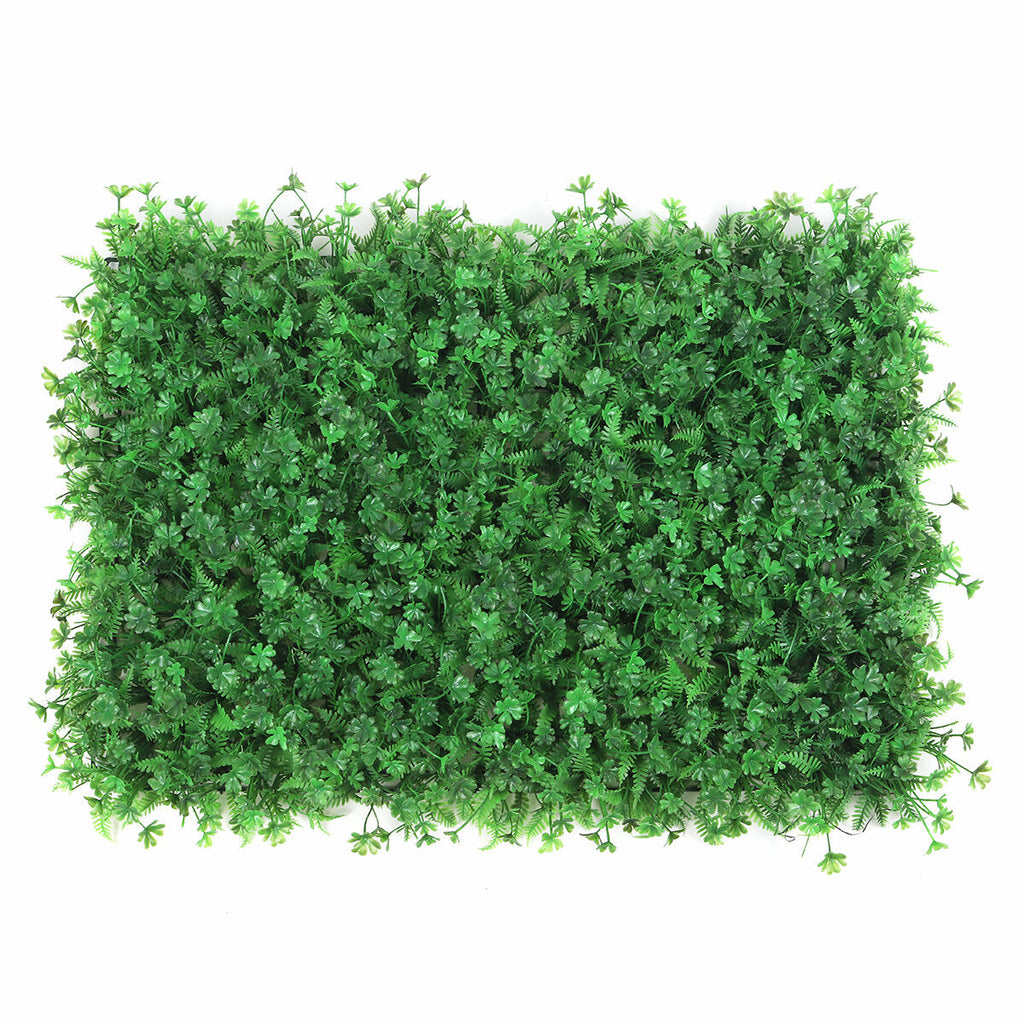 40x60cm Artificial Hedge Mat Foliage Plant Wall Fence Grass Greenery Panel Decorations