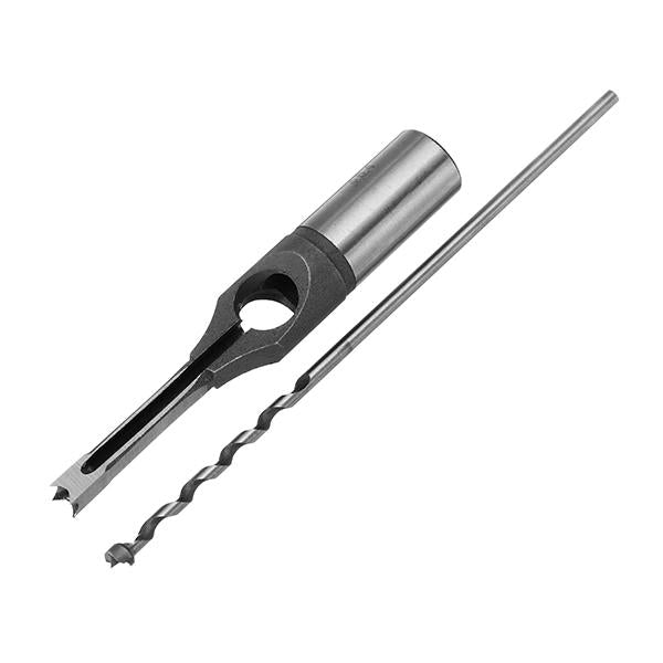 6.4mm Woodworking Square Hole Saw Drill Bit Mortising Chisel