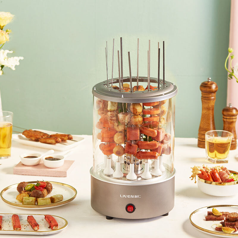 Automatic Rotating Kebab Machine 1100W Button Control 360Automatic Rotating Roast from Ecological Chain