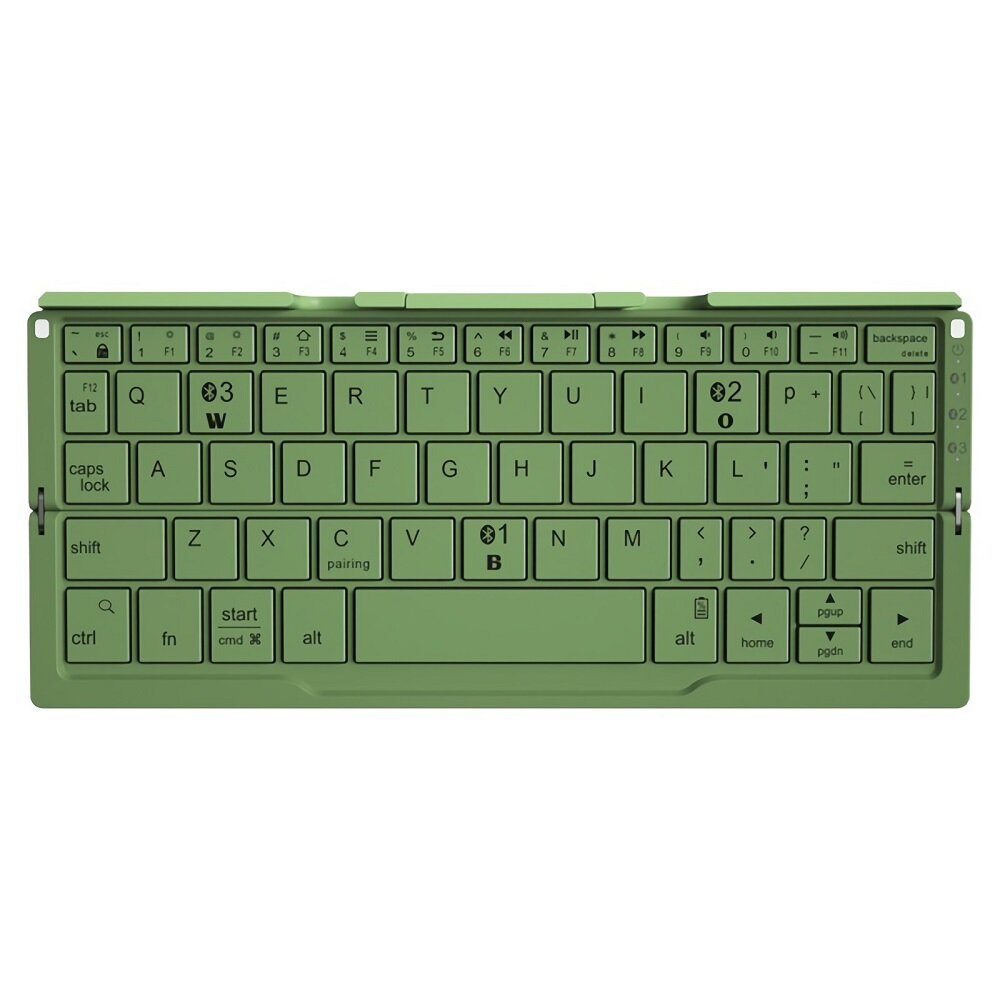 60 Keys Folding Bluetooth Keyboard for iPad Android Smartphone Tablet