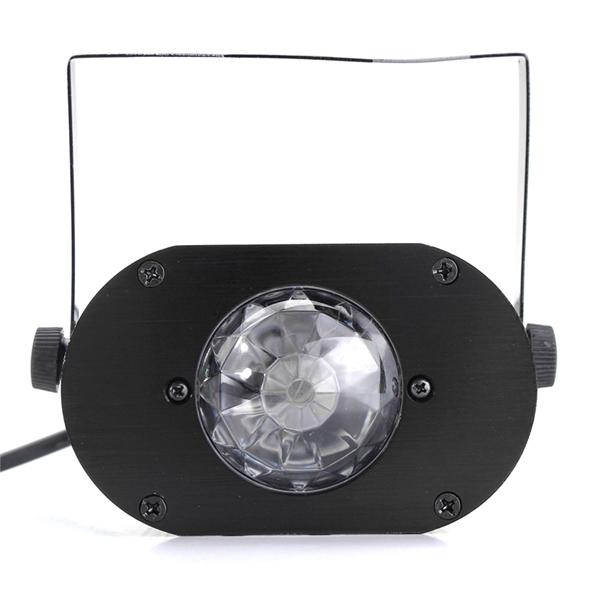 10W RGB Remote LED Water Wave Stage Lighting Disco Party Projector AC100-240V