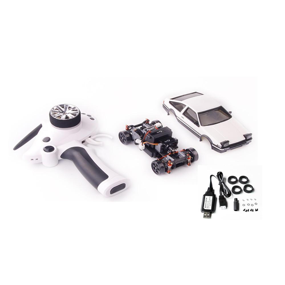 2.4G 4WD RC Car Touring Drift Vehicle Carbon Fiber Chassis for TOYATO RTR Model