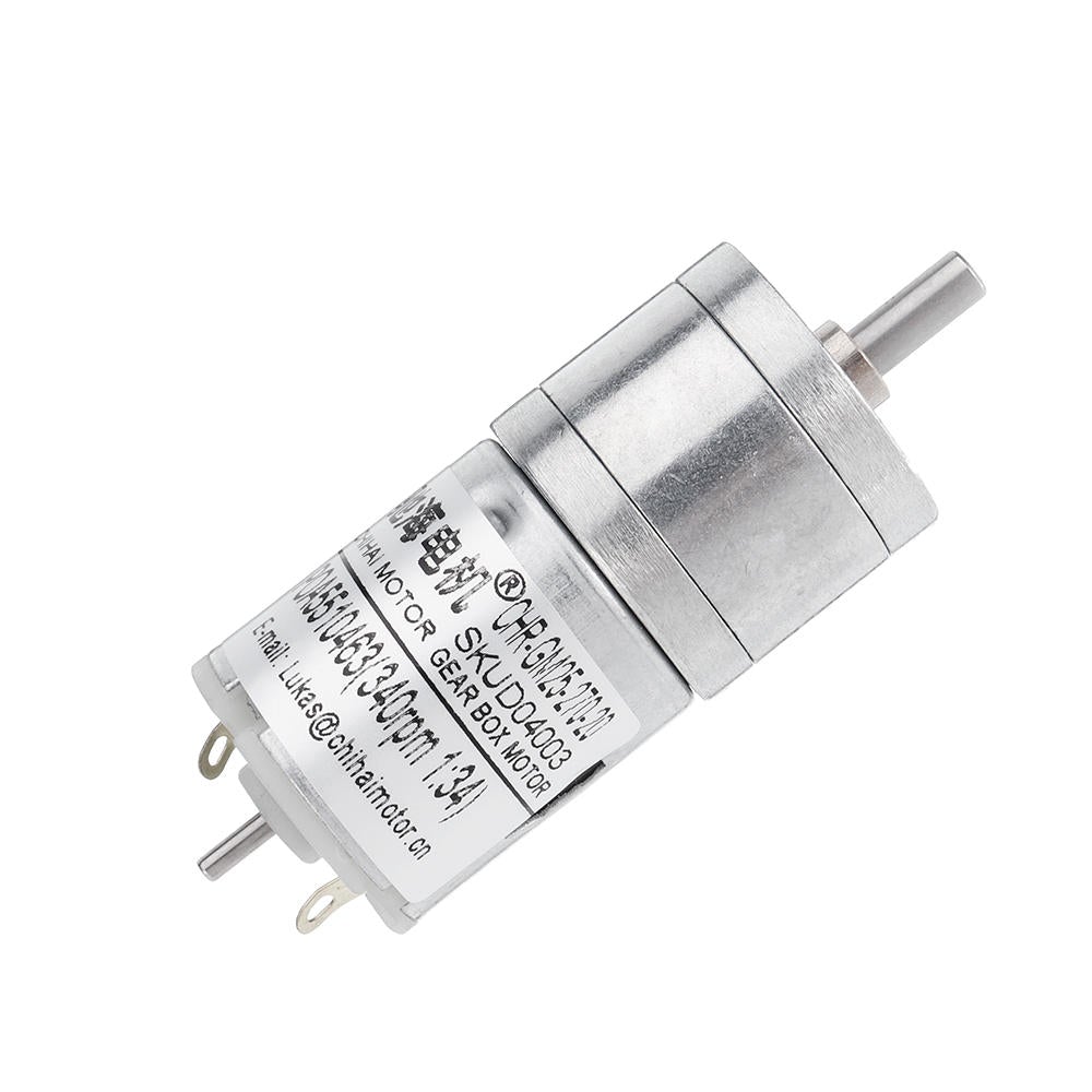 DC 7.4V 340rpm 550rpm Reduction Motor DC Geared Motor