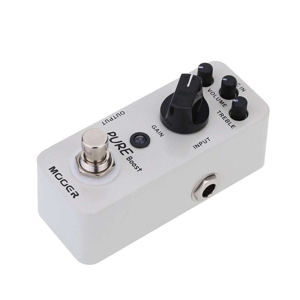 Pure Boost Micro Guitar Effect Pedal Mini Electric True Bypass Metal Shell Parts & Accessories