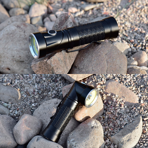 1500Lumens Foldable Magnetic Tail LED Inspection Flashlight