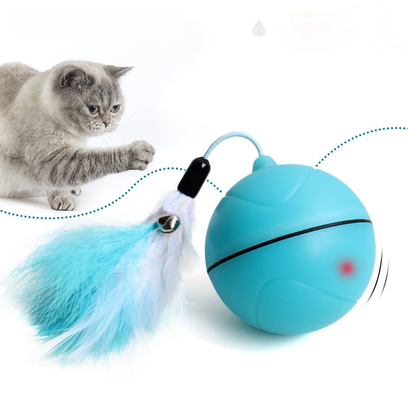 Electronic Rolling Ball for Dog Toys Smart LED Flash Cat Toys