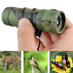 8x21 Portable Lightweight MonocularTravel Outdoor Camping Night Vision HD Optical Lens Monocular Telescope
