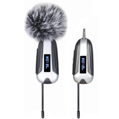 UHF Professional Wireless Lavalier Microphone Wireless Recording SLR for Mobile Phone Video Live Broadcast Vlog Radio Microphone