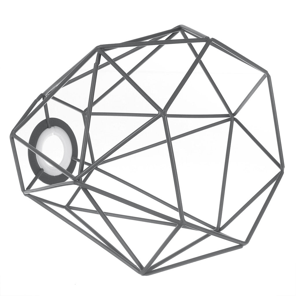 Geometric Wire Ceiling Pendant Light /Lampshade Metal Cage Kitchen Dining Cafe Without Bulb