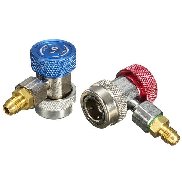 AC Air Condition Adjustable Quick Connector Adapter High/Low Pressure