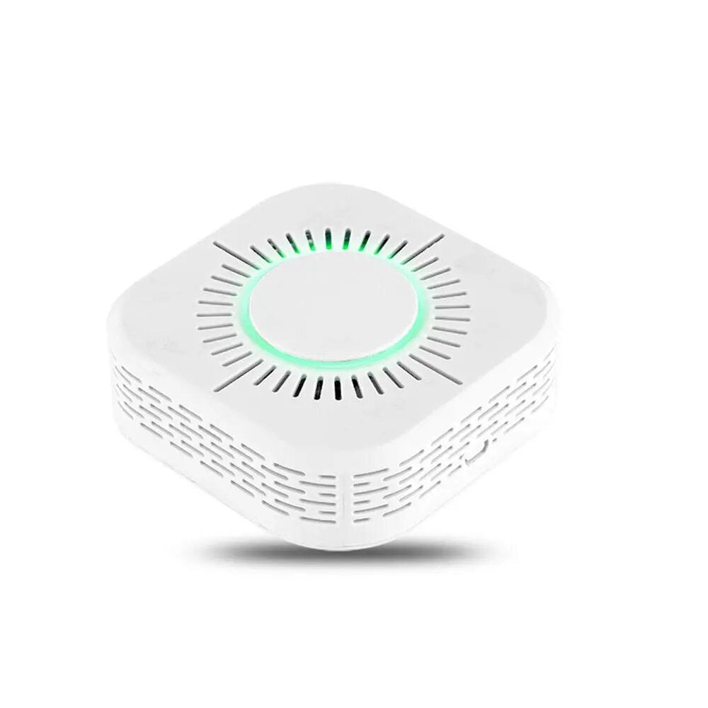Wireless Smoke Detector Fire Security Alarm Protection Smart Sensor For Home Automation Works ,3Pcs 433MHz