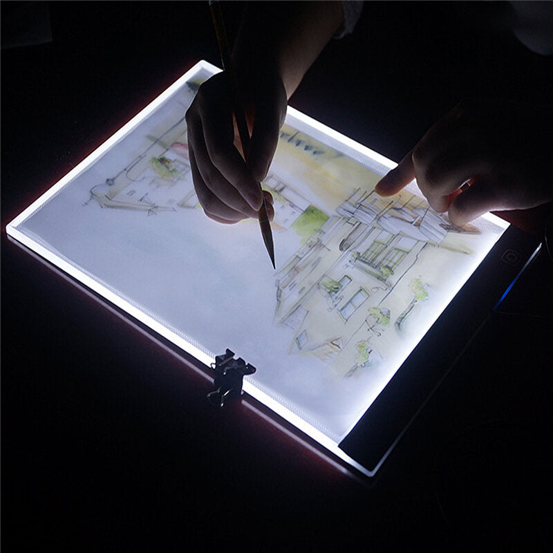 LED Artist Tattoo Art Stencil Board Light Box Table Tracing Drawing Board Pad