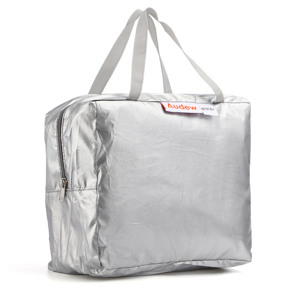 M/L/XL Oxford Fabric Car Cover Waterproof Tarp For All Weather Protection Adjustable Straps & Reflective Strips