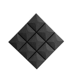 6pcs Acoustic Foam Studio Sound Proofing Isolation Panels 30x30x5cm