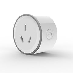 WIFI Control Socket Wireless Timer Switch Outlet With RGB LED Light Voice Control Works With Alexa Google 240V 10A AU Plug