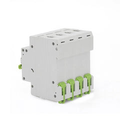 MCB Curve C Miniature Circuit Breaker 110V/220V/400V 50/60HZ 4 Poles