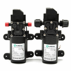 130PSI 6L/Min Water High Pressure Diaphragm Pump Self-Priming Caravan Camping Boat