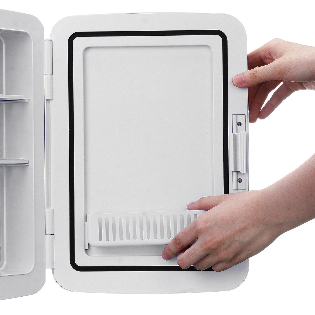 10L Mini Car Refrigerator Fridge With Smart Thermostat LCD Touch Screen Portable For Home / Car